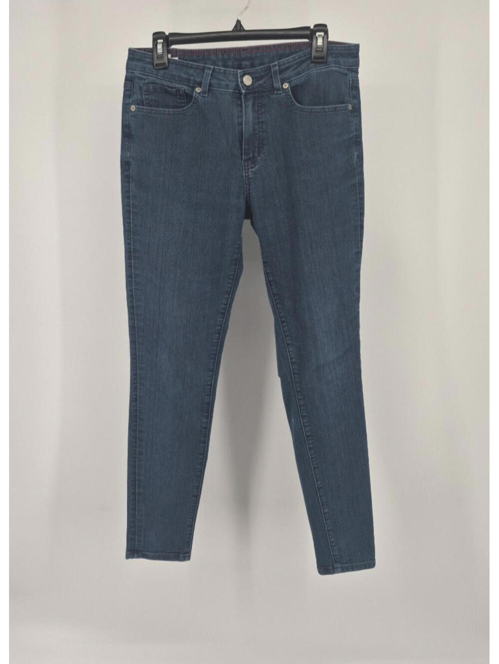 American Giant Women's 218 Skinny Stretch Indigo Sz 30 Made In USA Mountain Wash